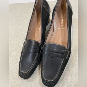 Bruno Magli Classic Low Heeled Loafers Sz 41.5
